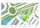 tekening La Libert� locatie flats tov. het Vrijheidsplein A7