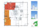 tekening La Libert� plattegrond flat A02b, B04, (C04), (D04) en (E04)