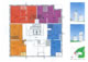 tekeningLa Libert� plattegrond flat F01b, G04, H02b , (I03b) en J03b
